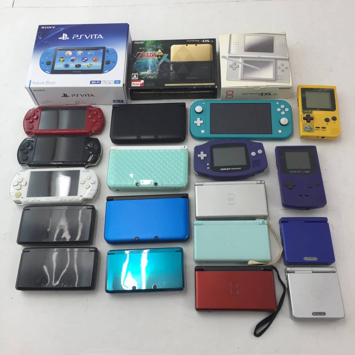 ジャンク品 まとめ売り】Nintendo DS lite LL-