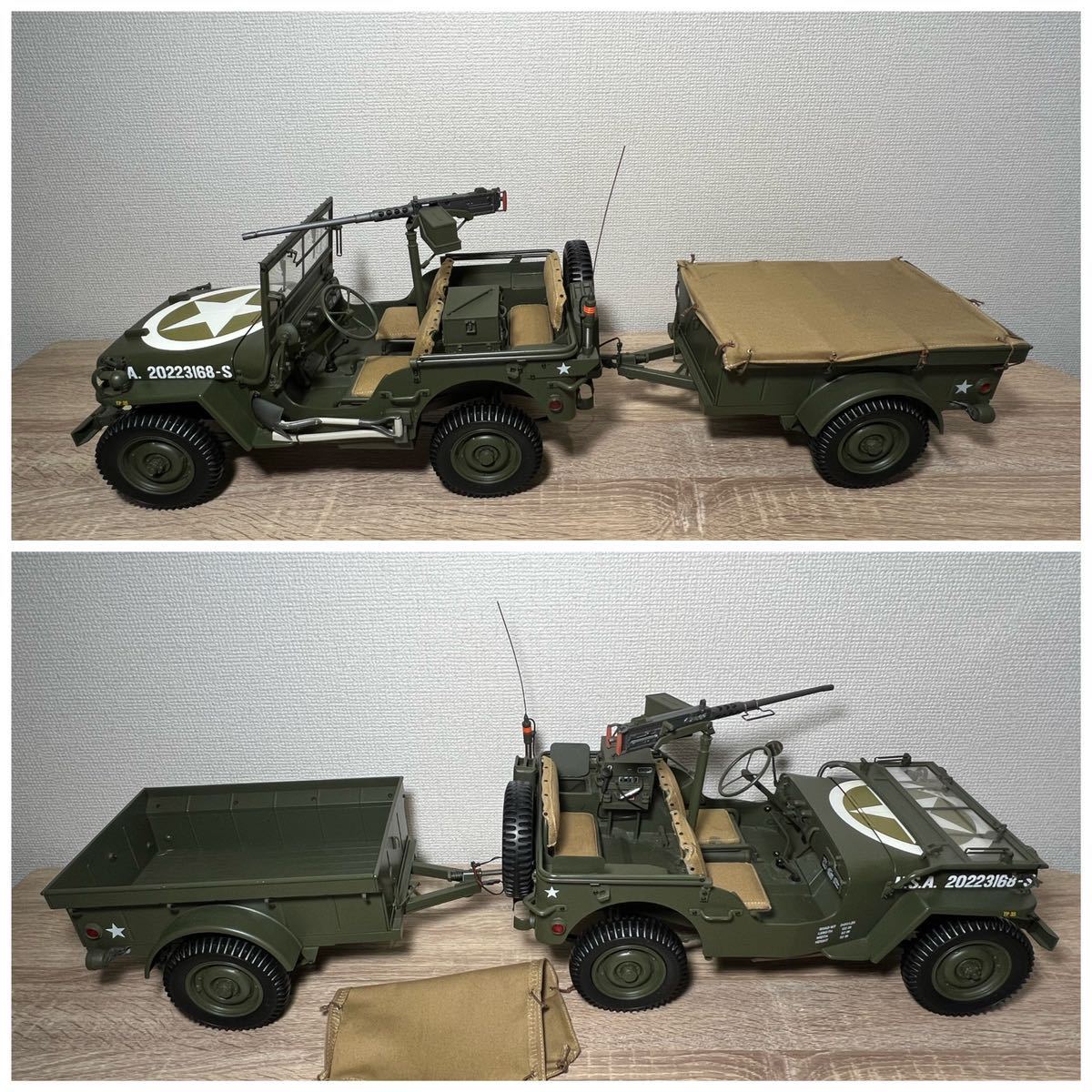 アシェット 1/8 Willys MB Jeep 「 週刊 ウイリス MB ジープ を アシェット 1/8 Willys MB Jeep 「 週刊 ウイリス MB ジープ を
