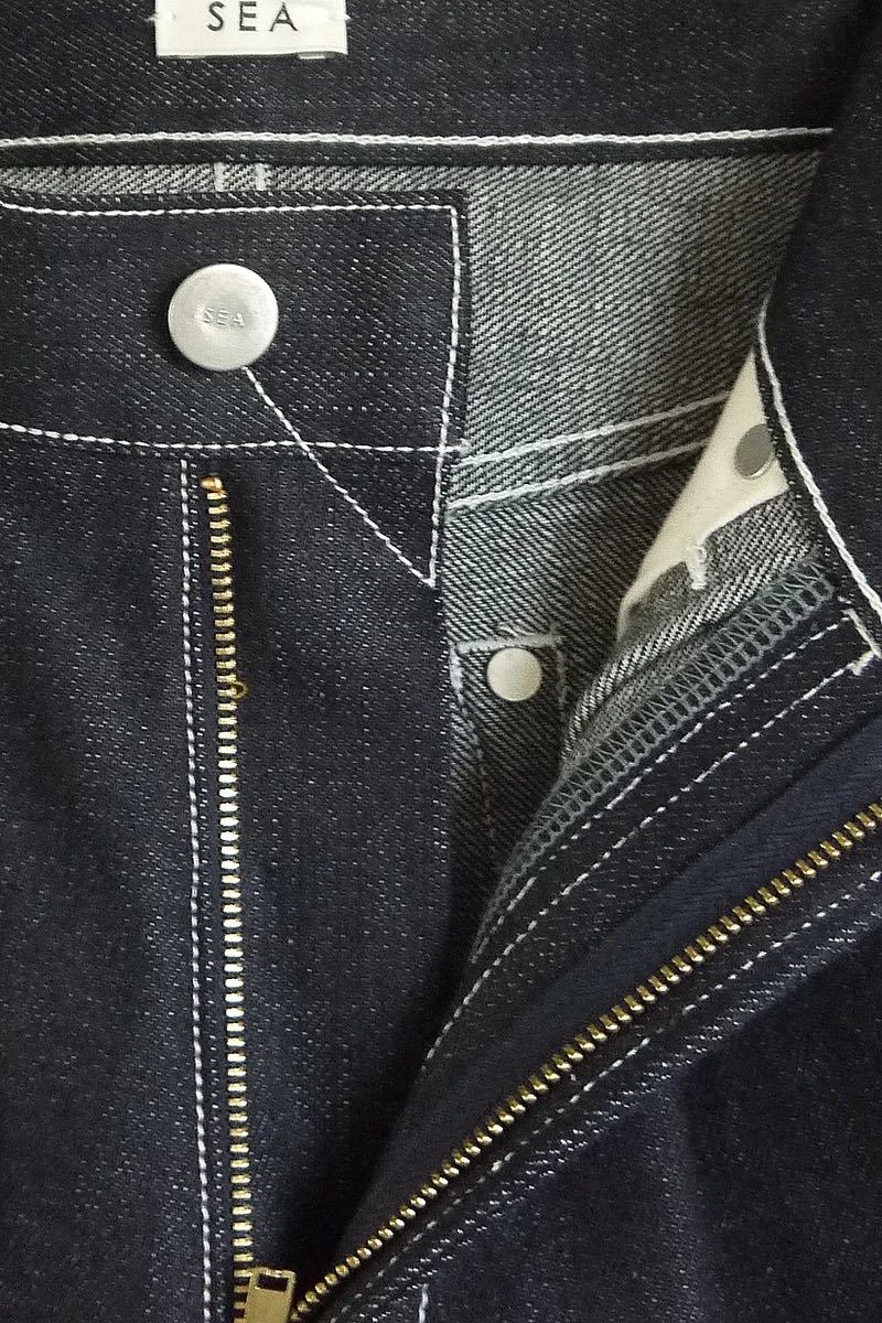 人気完売品 SEA シー WASABI DENIM ワサビデニム 0 リジッド rie 人気完売品 SEA シー WASABI DENIM ワサビデニム 0 リジッド rie