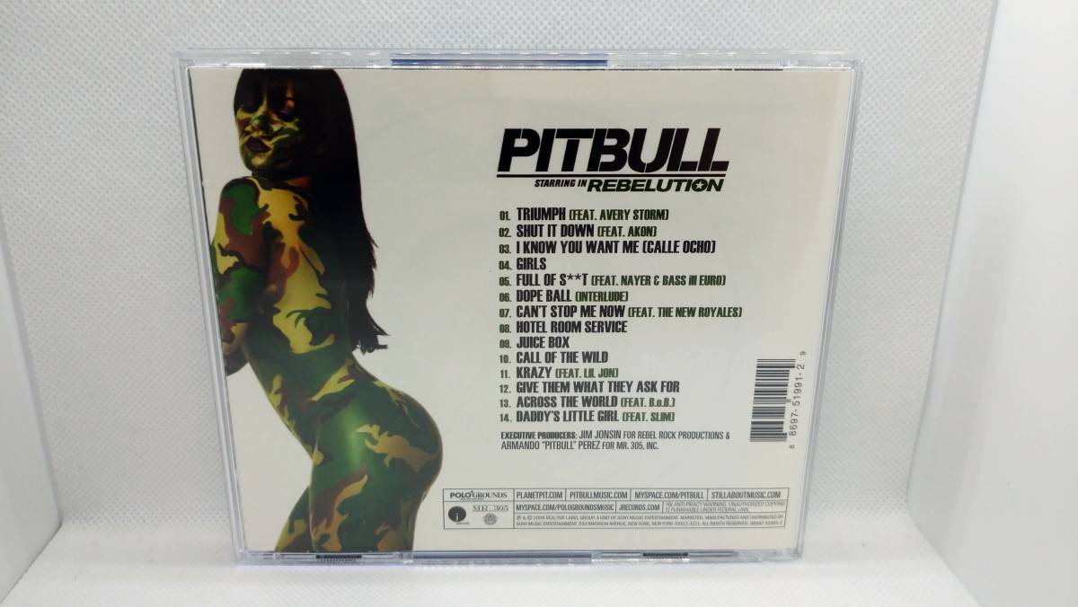 012●PITBULL 「 REBELUTION 」 輸入盤CD_画像3