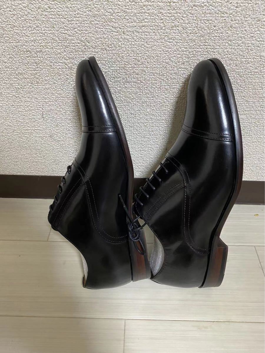 ビジネスシューズ 紳士靴 メンズ ストレートチップ 24.5cm