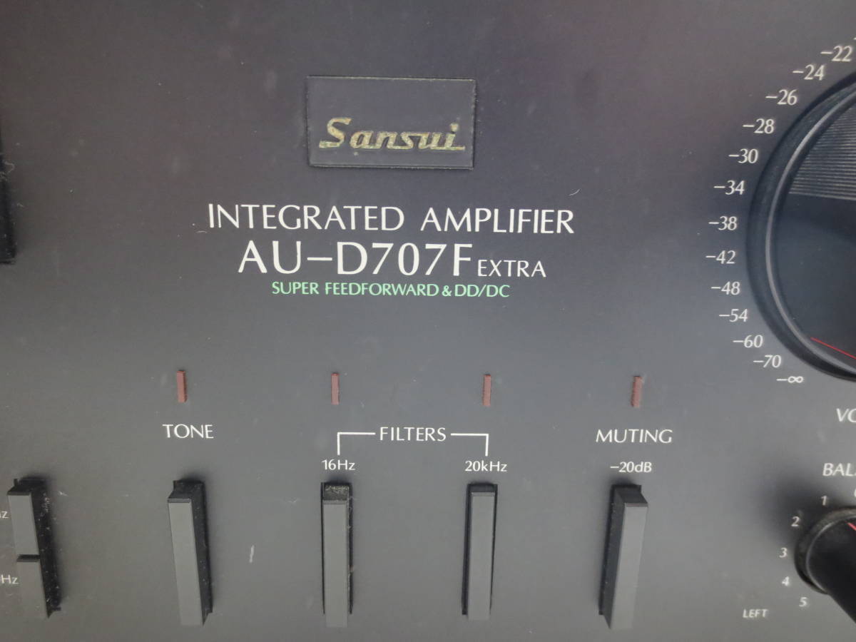 SANSUI AU-D707F EXTRA INTEGRATED AMP | www.pklaw.in