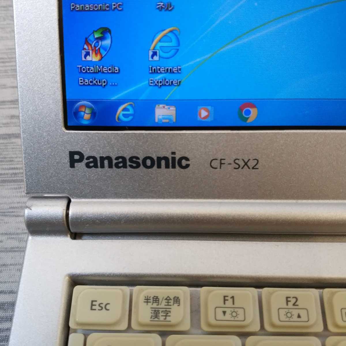 Windows XP・7 ・10 OS選択可 ★ 快適 Panasonic CF-SX2 新品SSD120GB/Corei5-3320M/メモリ4GB/マルチ/HDMI/無線/カメラ/office/N555p_画像6