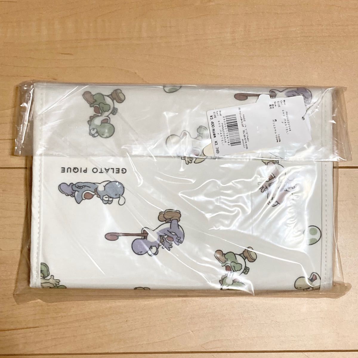 新品】ジェラートピケ 母子手帳ケース ヨッシー柄母子手帳ケース 新品】ジェラートピケ 母子手帳ケース ヨッシー柄母子手帳ケース