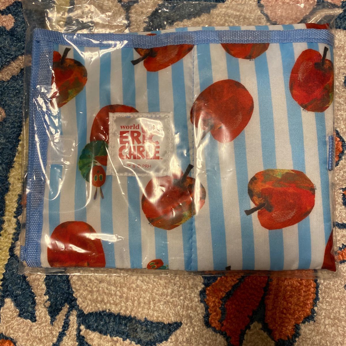 はらぺこあおむし 収納バッグ付き おむつ替えマット ※ラッピング ※ はらぺこあおむし 収納バッグ付き おむつ替えマット ※ラッピング ※