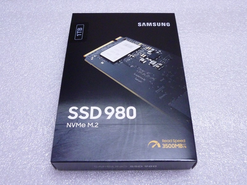 SAMSUNG MZ-V8V1T0B/IT(SAMSUNG 980 NVMe M.2 SSD 1TB) [新品未開封]①