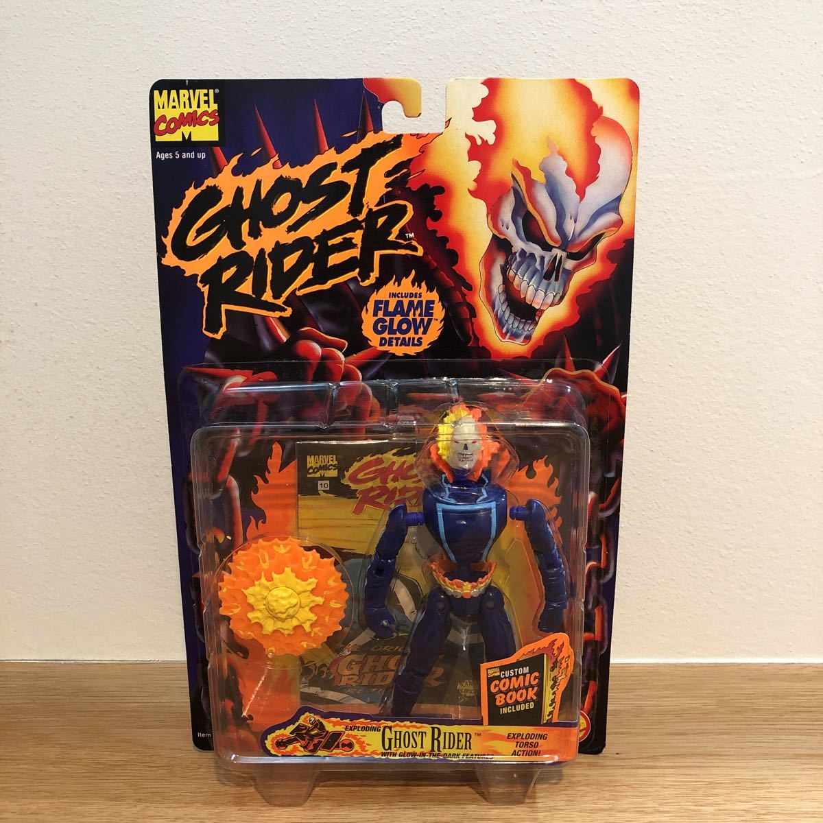 MARVEL/ GHOSTRIDER ゴーストライダー【GHOSTRIDER】アクションフィギュア　フィギュア　トイビズ TOYBIZ 1996年_画像1