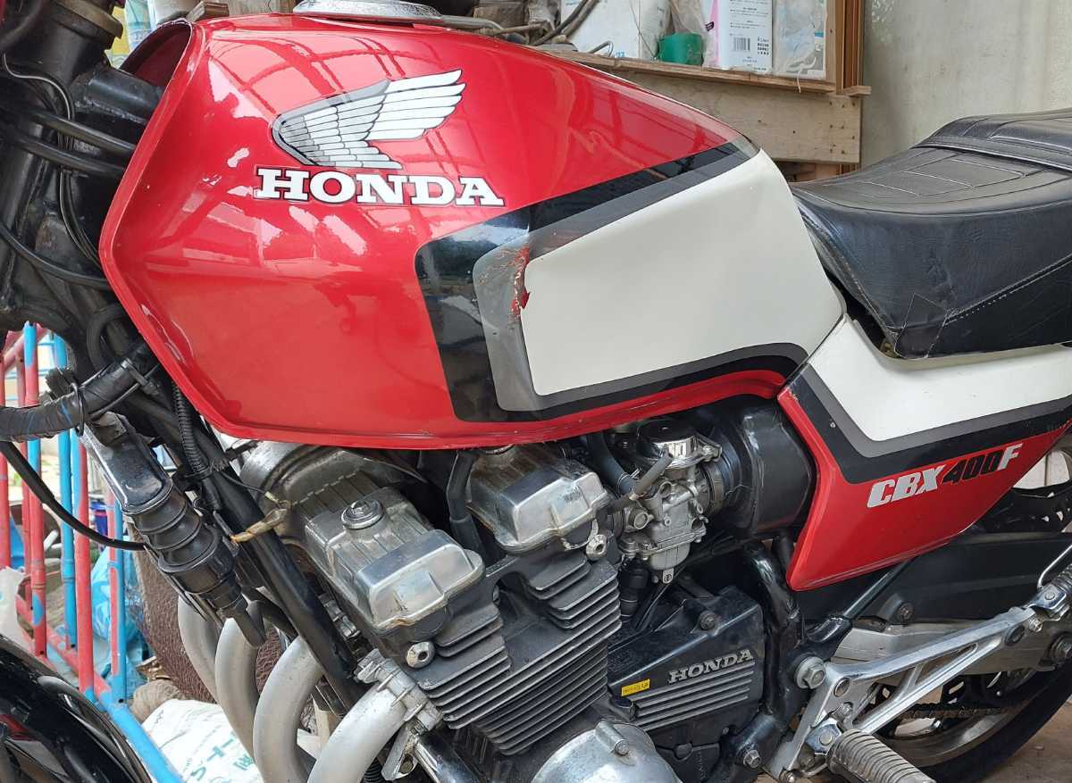 定番の人気シリーズPOINT(ポイント)入荷 CBX400FF 純正タンク 当時