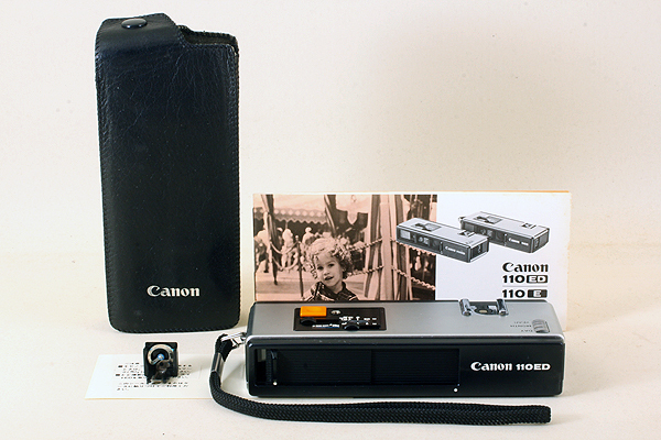 【貴重な完全動作品♪】 Canon 110 ED 26mm F2 498 110ED CANON LENS 26mm 1:2.0 キャノン ポケットインスタマチックカメラ