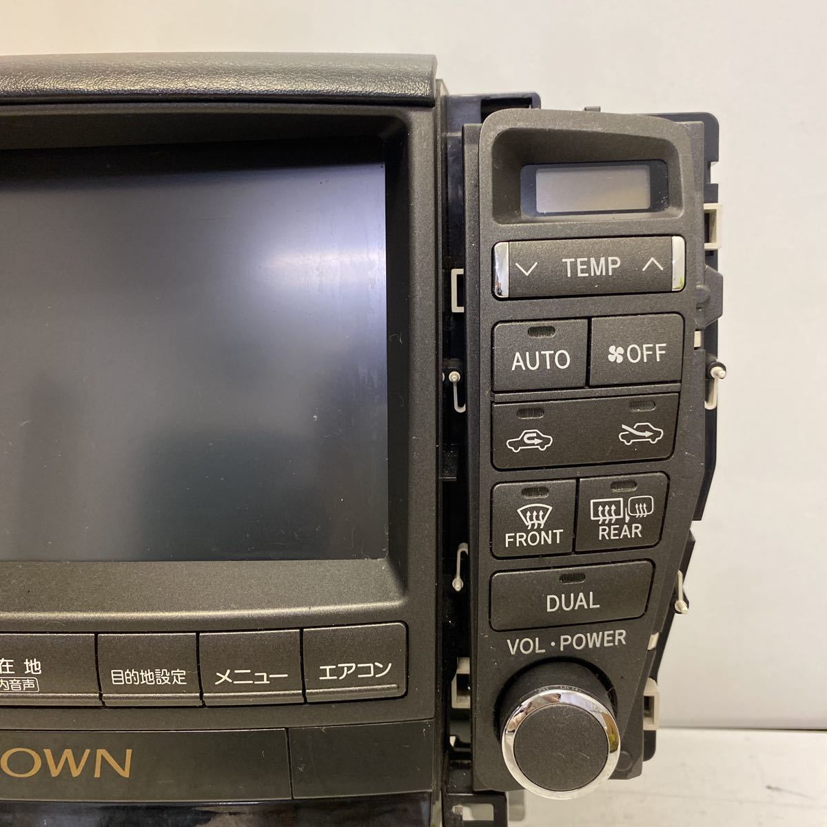 * Toyota Crown *DVD navi мульти- монитор навигационная система /86111-30320/GRS180 YB931
