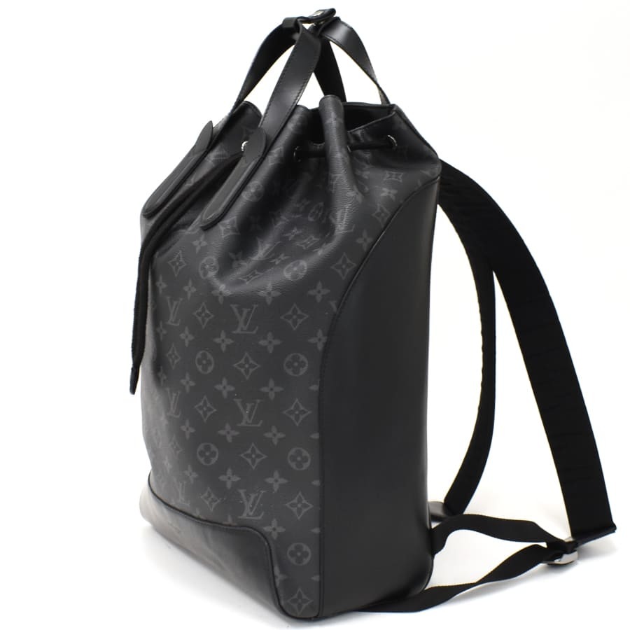 1円 ◎定価32万 極美品 LOUIS VUITTON ルイヴィトン リュック バックパックエクスプローラー M40527 モノグラムエクリプス ブラック◎Dsls]_画像2