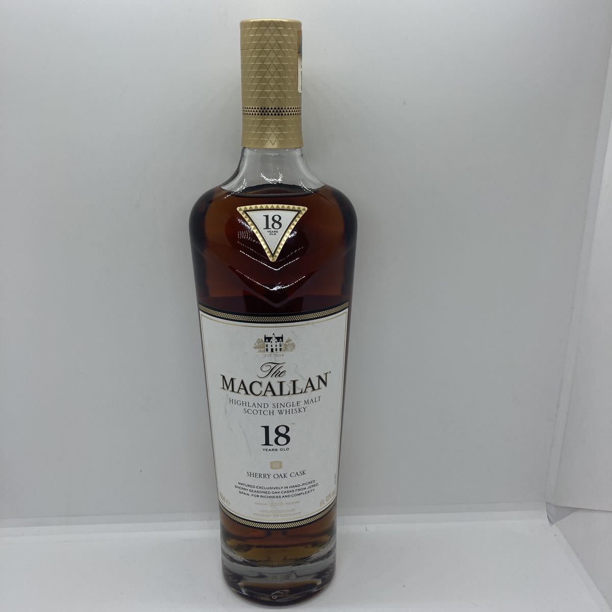 The MACALLAN ザマッカラン 18年シェリーオーク ウイスキー2019 酒