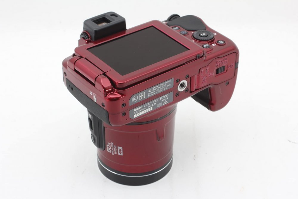 Nikon デジタルカメラ COOLPIX B700 光学60倍ズーム2029万画素? レッド B700RD