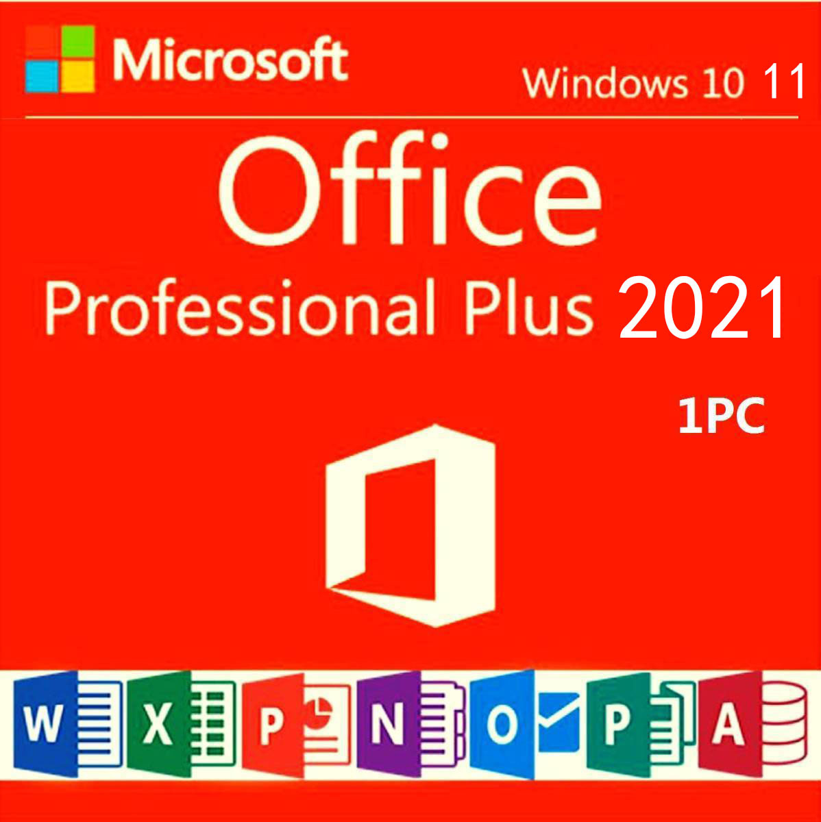 【Office2021 認証保証 】Microsoft Office 2021 Professional Plus オフィス2021 プロダクトキー 正規 Word Excel 日本語_画像1