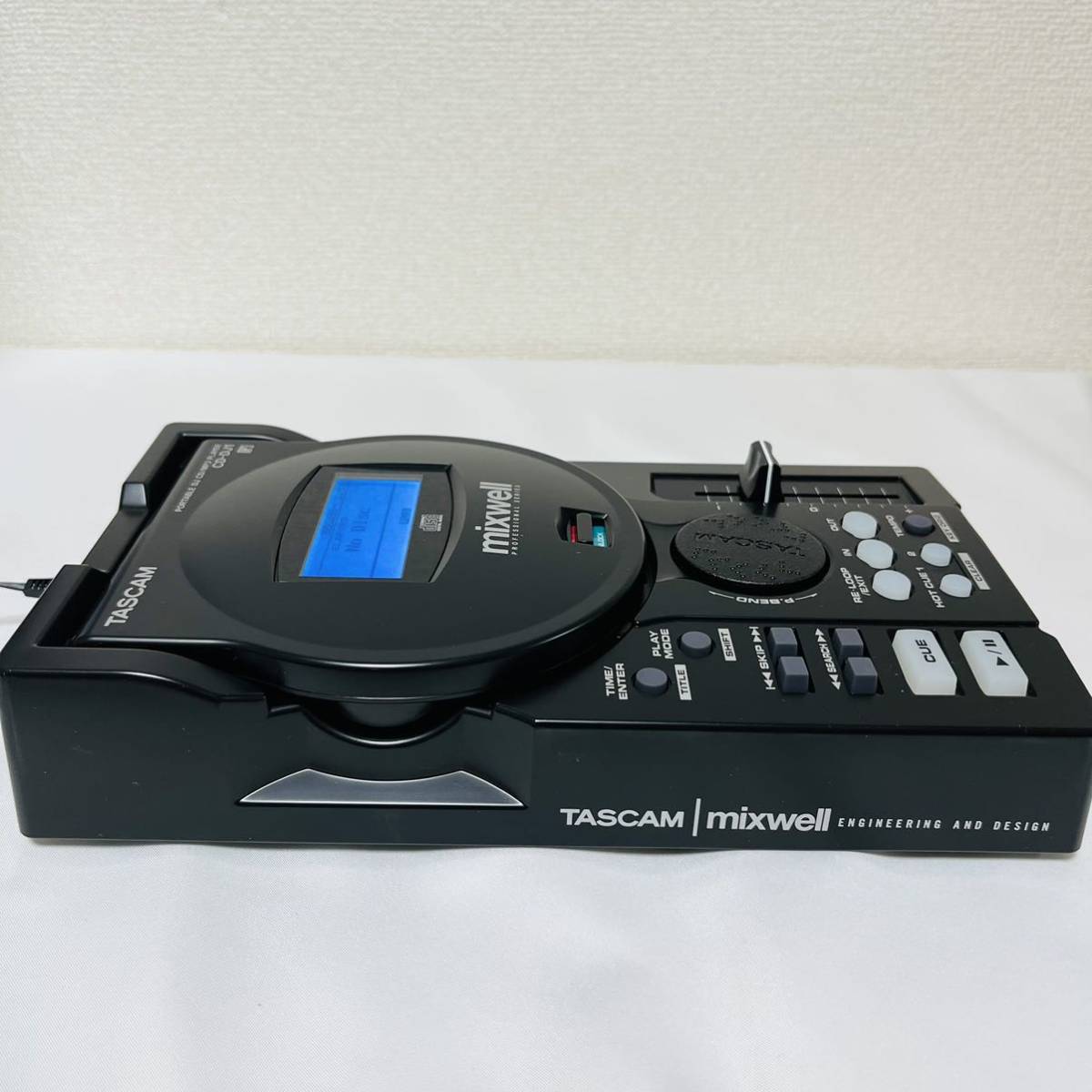 TASCAM mixwell CD-DJ1 ポータブルプレイヤー CDJ|Yahoo!フリマ TASCAM mixwell CD-DJ1 ポータブルプレイヤー CDJ|Yahoo!フリマ