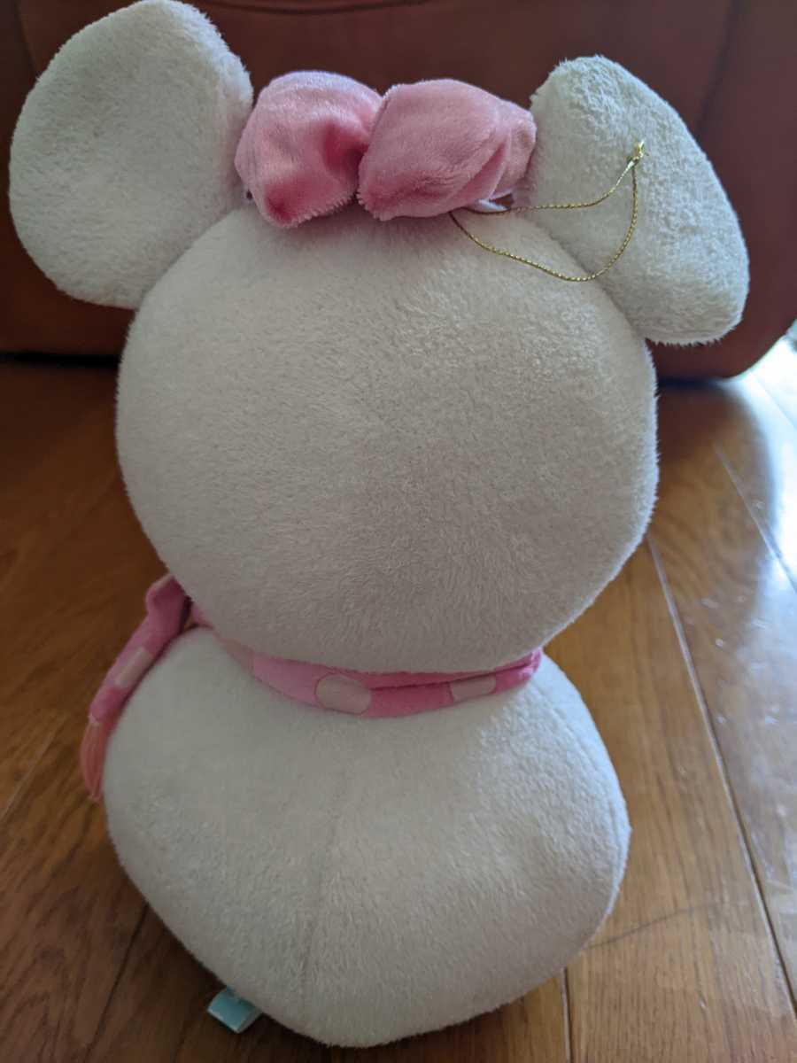 * Disney * Minnie Mouse * snow ...* soft toy pink muffler 