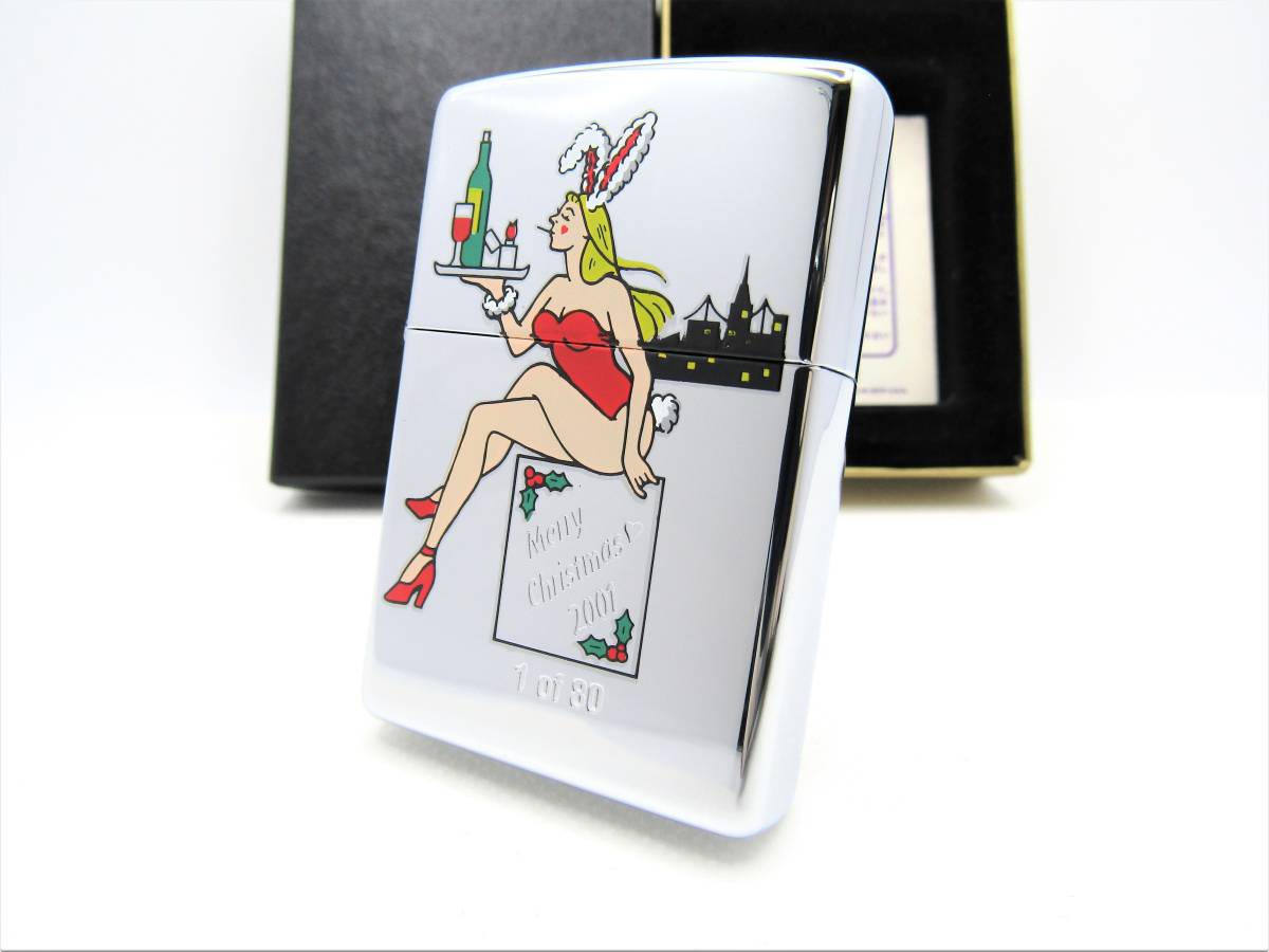 ウィンディ 2001 クリスマスサンタ バニーガール☆zippoジッポ限定