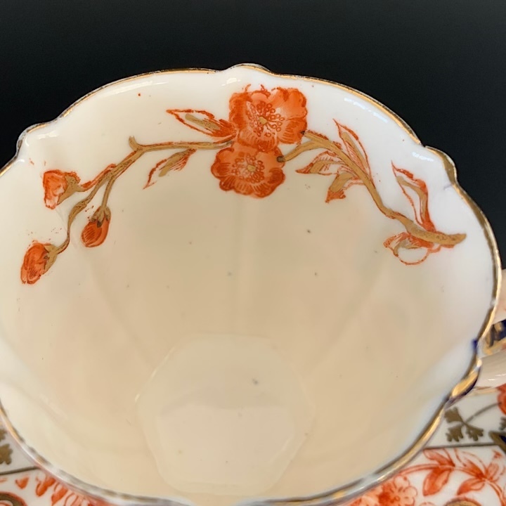 [ редкий!! Британия прямой импорт!] Aynsley античный 1890 годы 120 год супер чайная чашка блюдце 