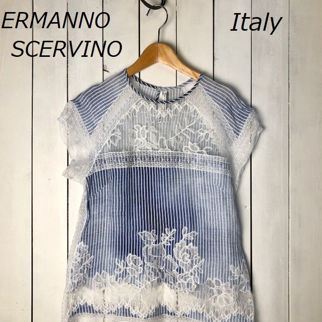 新品ERMANNO SCERVINO エルマンノシェルビーノのカットソー