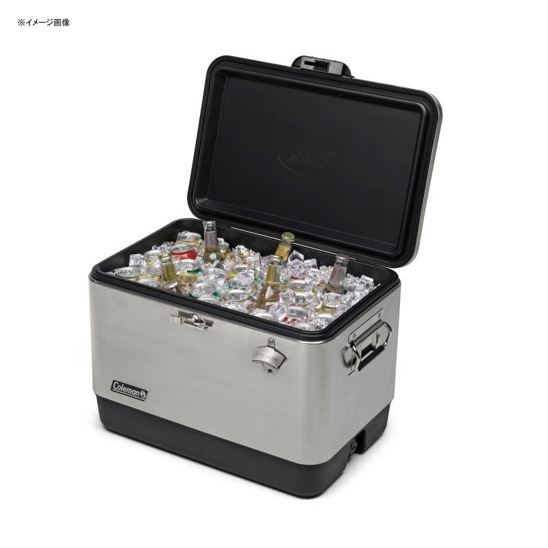 キャンプクーラー コールマン(Coleman) 54QT ステンレス スチール