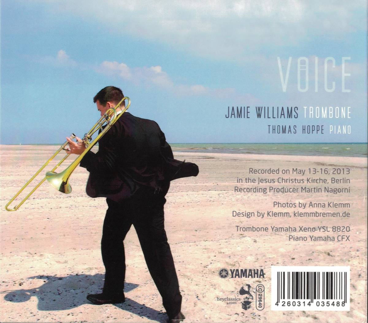 トロンボーンCD] Jamie Williams - Voice ジェイミー