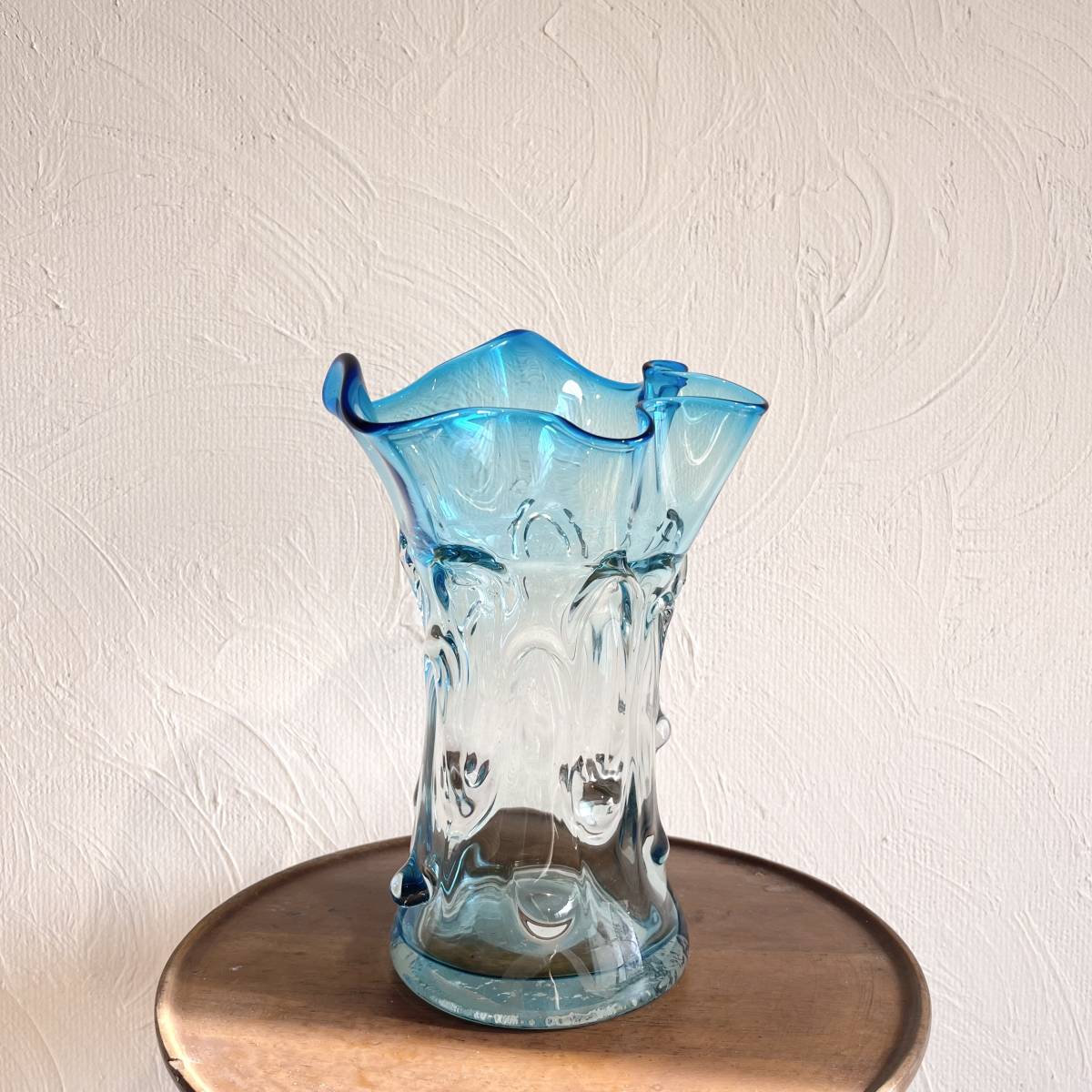 ビンテージ 花瓶 ガラス フラワーベース 最高品質の