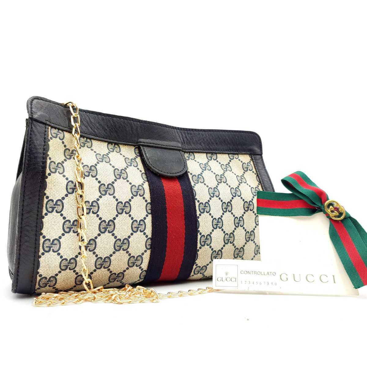 1円~ GUCCI グッチ オールドグッチ クラッチバッグ ショルダーバッグ