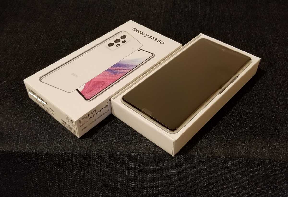 サムスン ヤフオク! Galaxy A53 5G SCG1... - 【新品未使用/SIMフリー