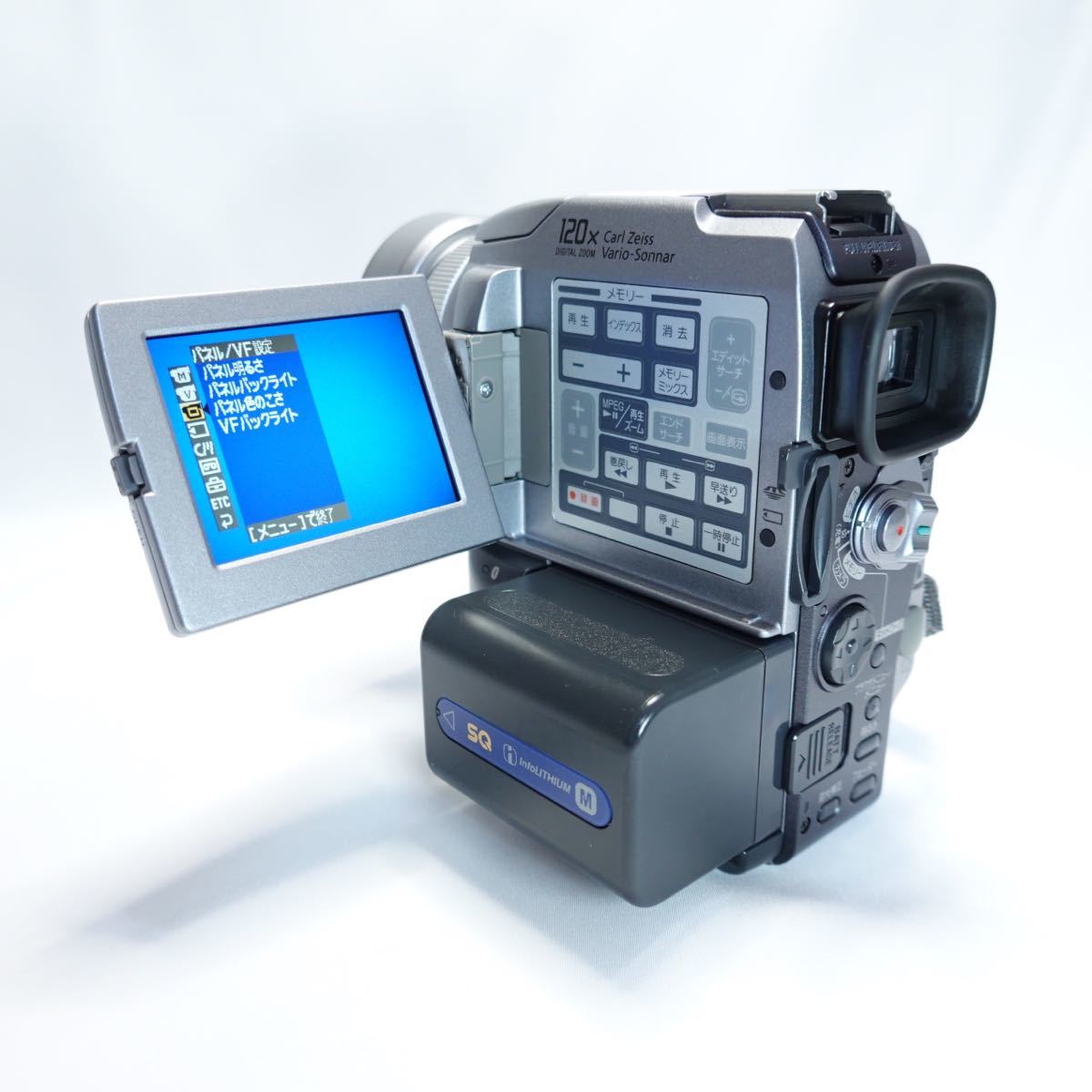 【動作品】 SONY miniDV ビデオカメラ DCR-PC120 ダビング ソニー ハンディカム Handycam
