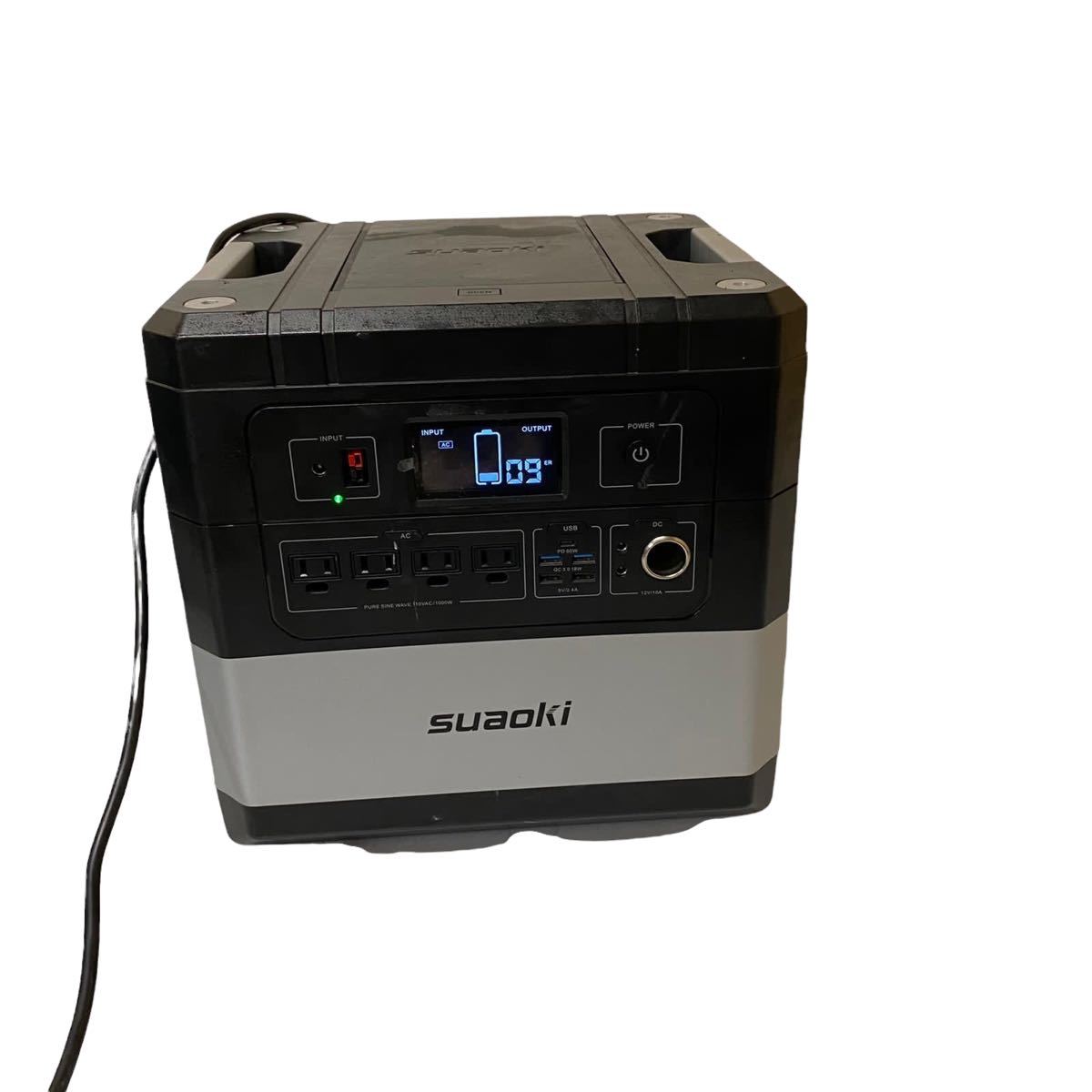 ポータブル電源 suaoki g1000 1183wh 定格1000w smcint.com