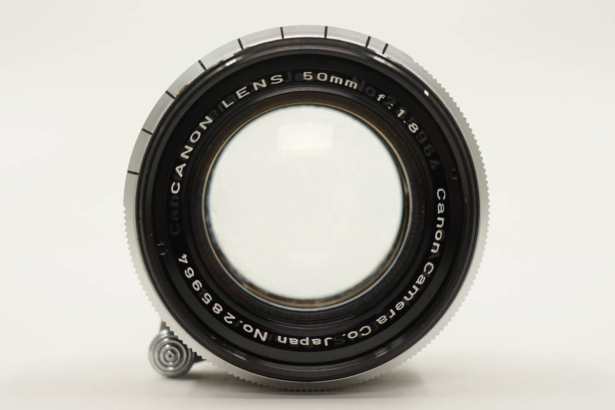 c-4●売り切り●Canon P型 ポピュレール ボディ●CANON LENS 50mm F1.8 ブラック●キヤノン●Leicaライカ Lマウント L39●_画像6