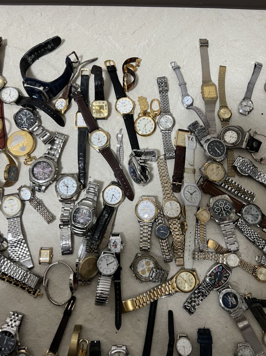 腕時計まとめて　約148個　大量セット　SEIKO CITIZEN ALBA 懐中時計 等_画像9