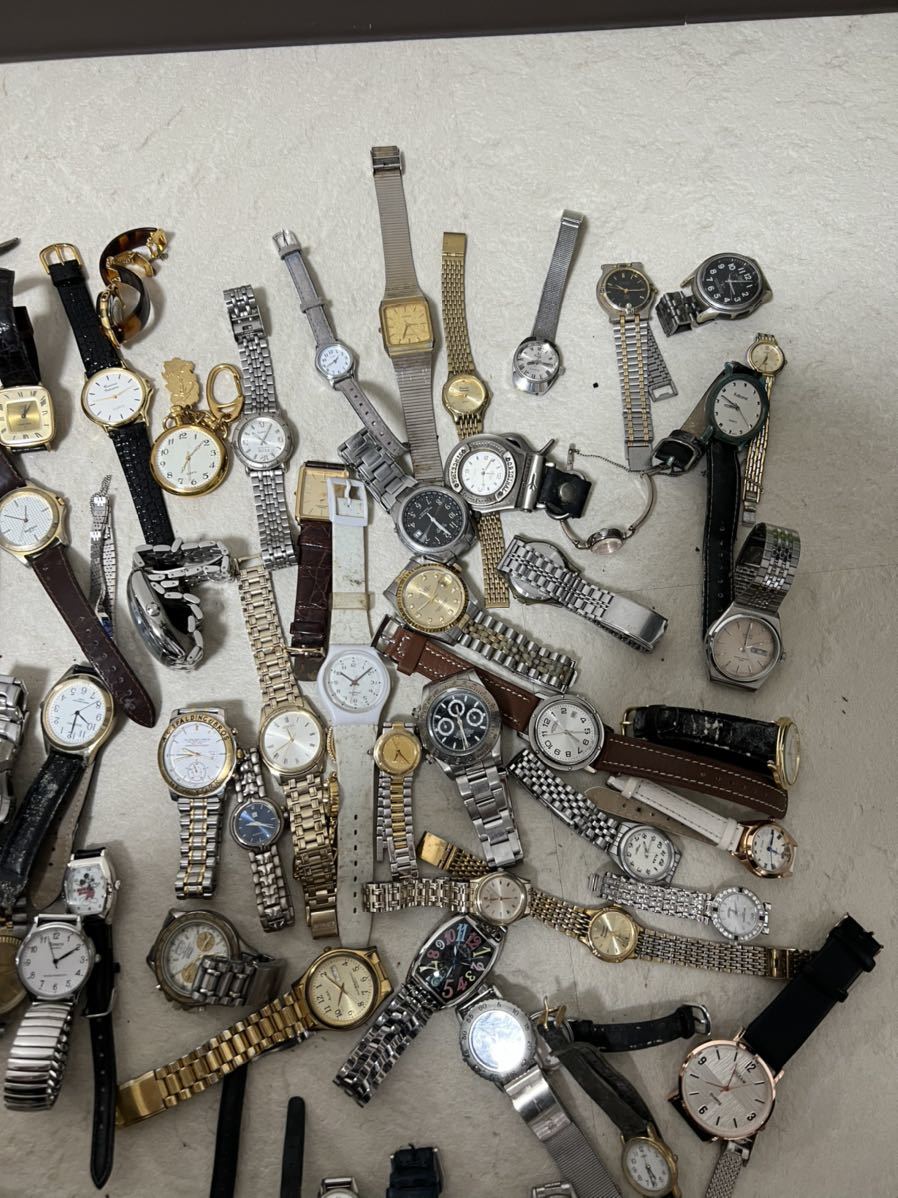 腕時計まとめて　約148個　大量セット　SEIKO CITIZEN ALBA 懐中時計 等_画像10