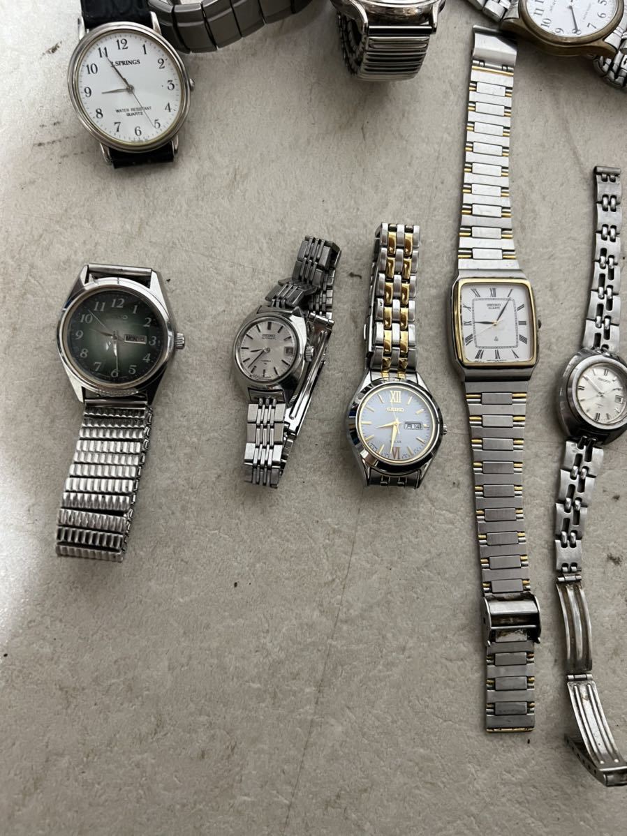 腕時計まとめて　約148個　大量セット　SEIKO CITIZEN ALBA 懐中時計 等_画像2