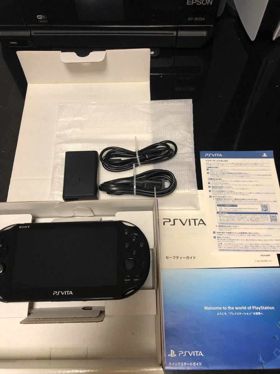 PlayStation Vita （PCH-2000シリーズ） Wi-Fiモデル ブラック PCH-2000ZA11
