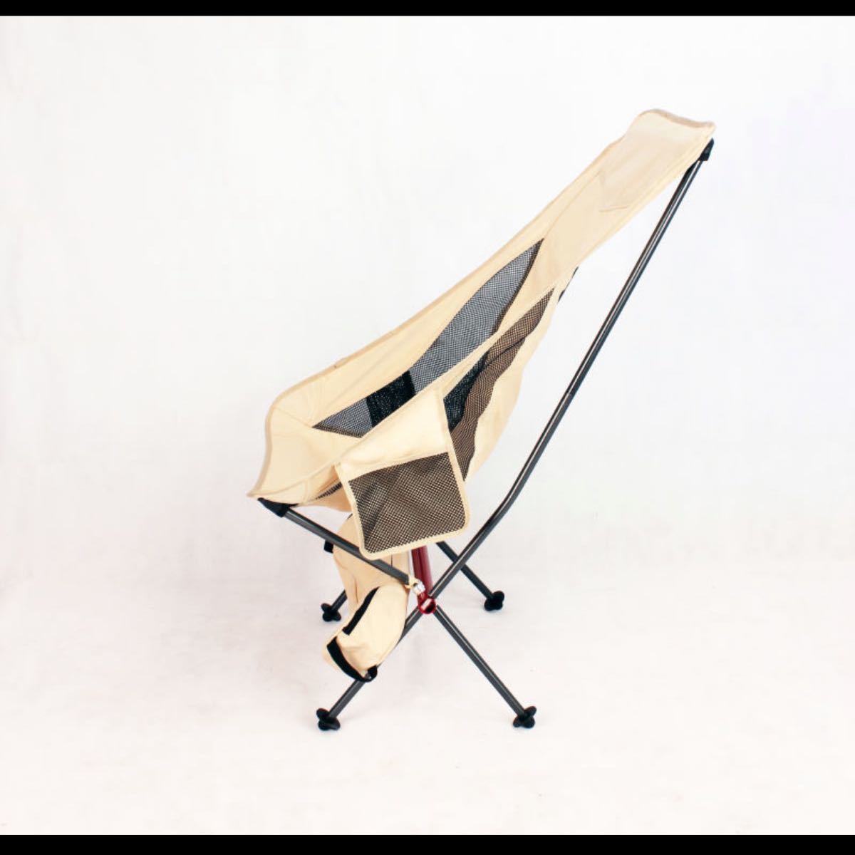 アウトドアチェア キャンプ椅子Lサイズ【耐荷重150kg】【新型】アルミ合金　重さ僅か1.35キロ