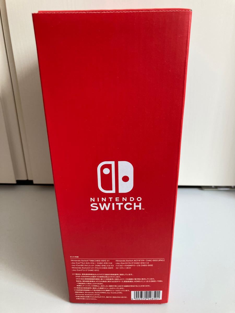 [最安] Nintendo Switch 有機ELモデル ネオンブルー ネオンレッド 新品未使用