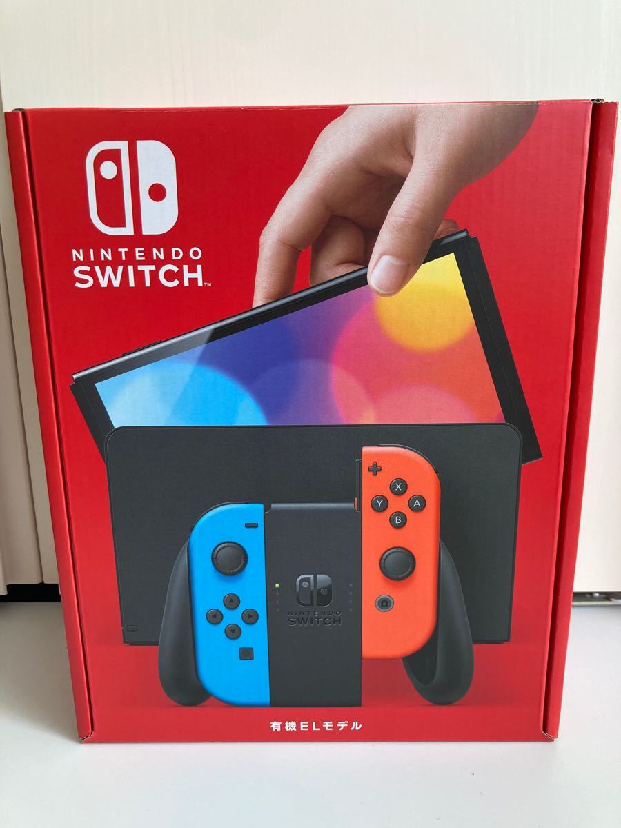 [最安] Nintendo Switch 有機ELモデル ネオンブルー ネオンレッド 新品未使用