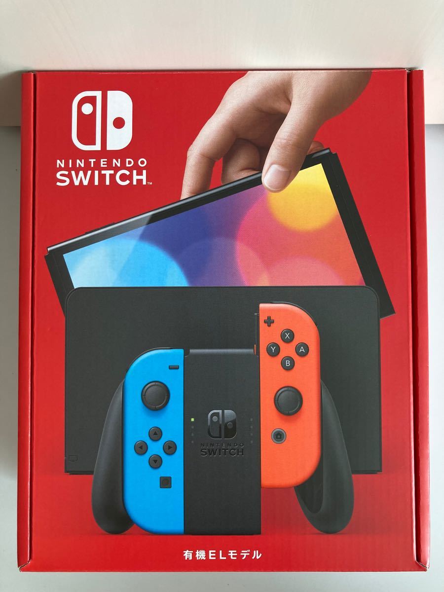 [最安] Nintendo Switch 有機ELモデル ネオンブルー ネオンレッド 新品未使用