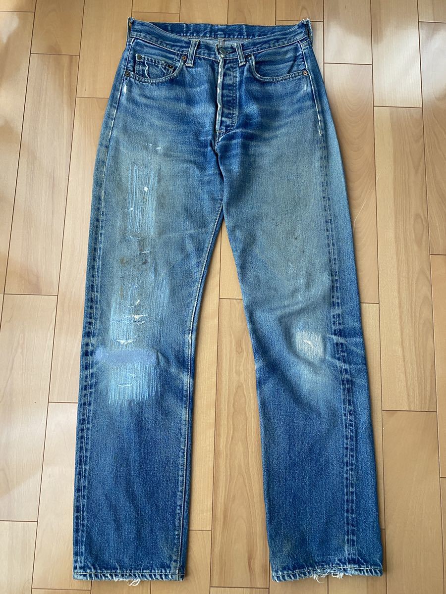 リーバイス501 66前期 W76 Ｌ79 ヴィンテージ デニム 赤耳 Levi''s www