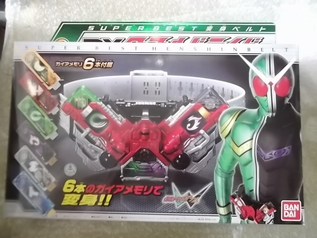 ほぼ新品の美品 仮面ライダー Ｗ ダブル SUPERBEST 変身ベルト DXダブルドライバー 現状品渡し品 同梱