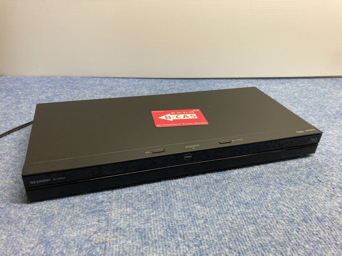 SHARP シャープ BD-NW520 ブルーレイディスクレコーダー 作動確認済み