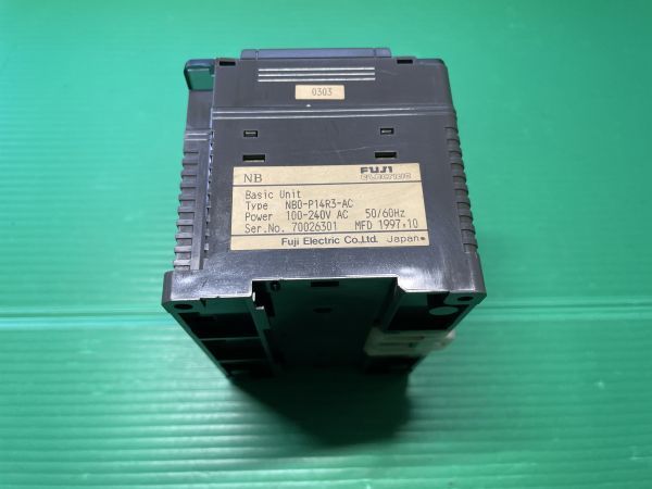 ◇生産終了品◇【520】FUJI ELECTRIC NB0-P14R3-AC　ベーシックユニット　PLC BASIC UNIT 富士電機【在庫1】_画像6