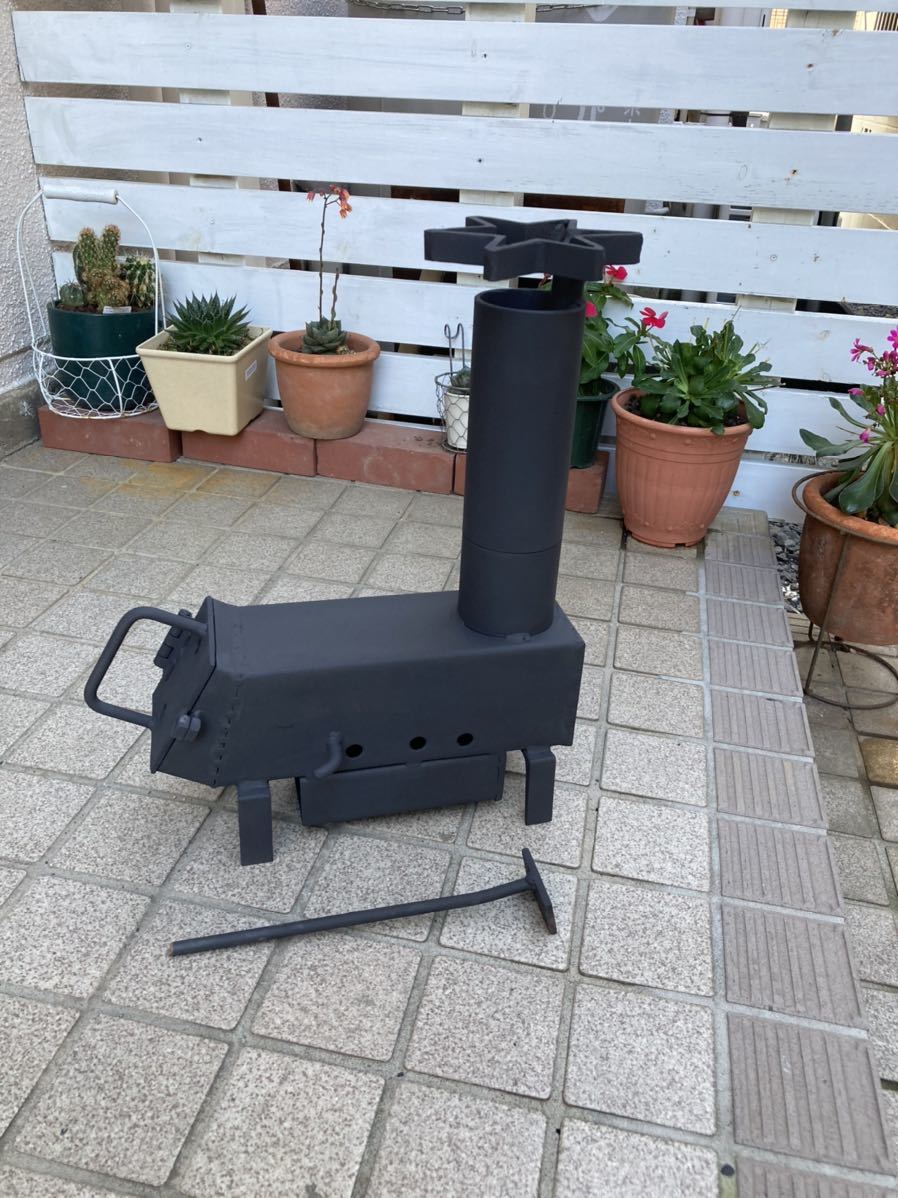 ≪超目玉★12月≫アウトドアハンドメイド組立式ロケットストーブ100mm bpbd.kendalkab.go.id