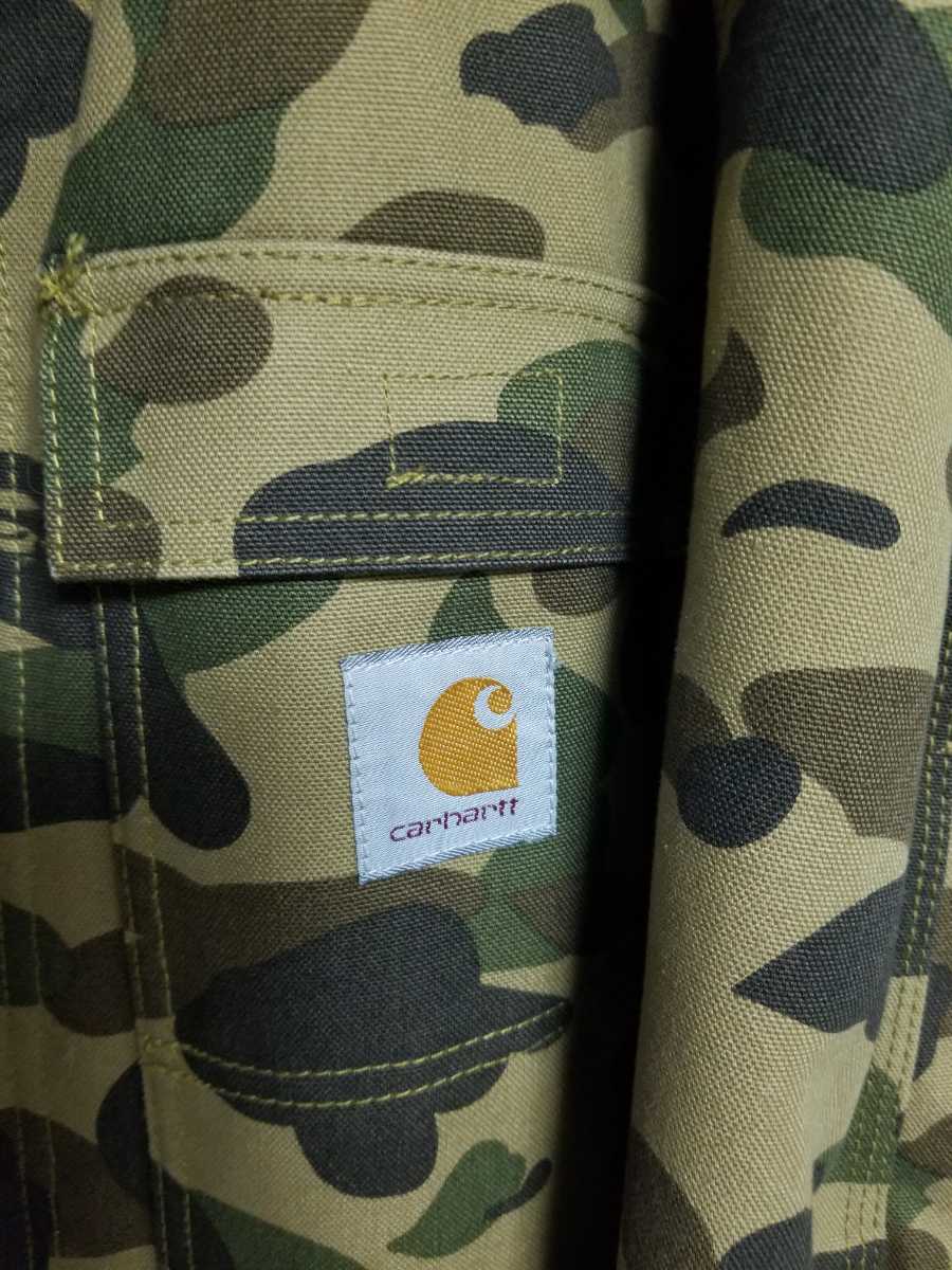 A BATHING APE X carhartt アベイシングエイプXカーハート 猿 A BATHING APE X carhartt アベイシングエイプXカーハート 猿