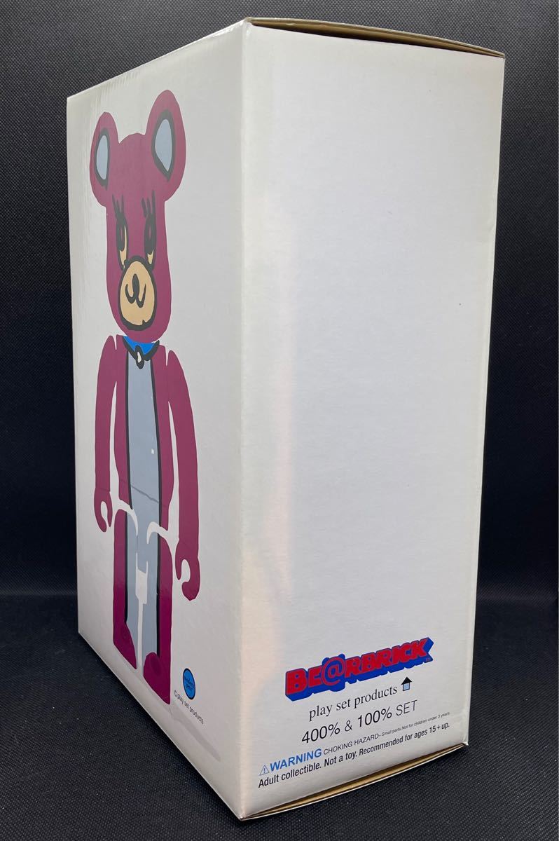 【伊勢丹限定】BE@RBRICK modern pets 400% & 100% ベアブリック モダンペッツ