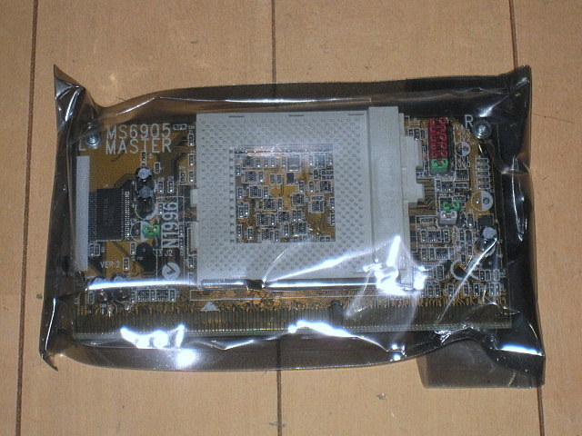 未使用 MSI Slot1 変換 ソケット370 CPU Converter MS-6905 Master 15000530TAN　wslot1_画像2