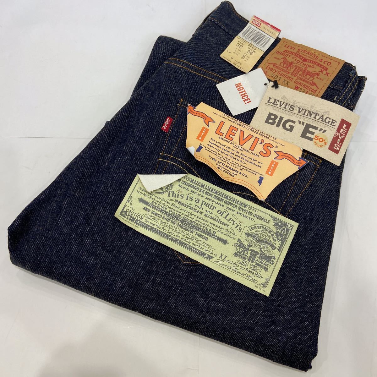 Levi's リーバイス】01年製 USA製 555刻印 バレンシア工場 501-0003