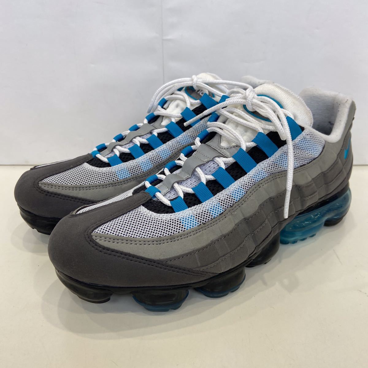 メール便対応! 極美品2足セット NIKE AIR VAPORMAX95 NEON BLUE ...