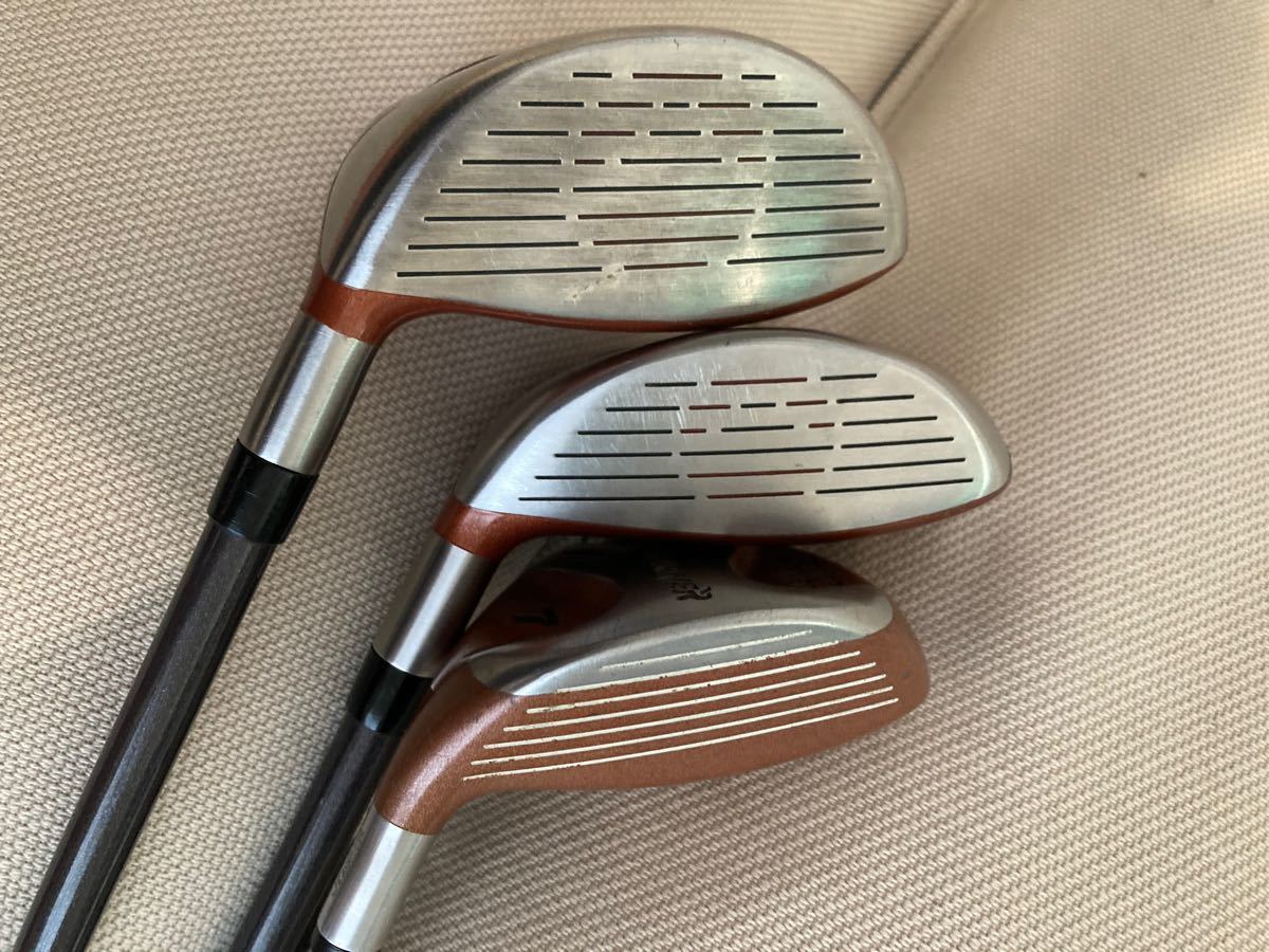 TaylorMade BURNER ドライバー フェアウェイウッド(3W 7W)3本 TaylorMade BURNER ドライバー フェアウェイウッド(3W 7W)3本